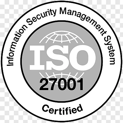 ISO 27001 certified